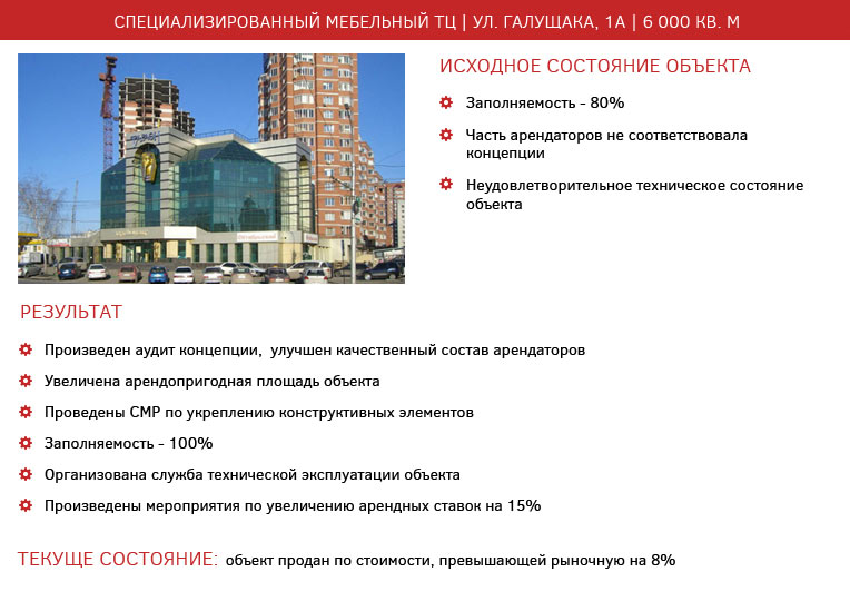 Специализированный мебельный ТЦ